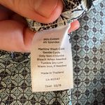 Talbots Long Sleeve Button Up Shirt Blue Geometric Wrinkle Resistant Fitted 6 Photo 5