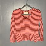 Free People We‎ the  striped peplum thermal shirt Photo 3