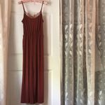 EXPRESS  jumpsuit, adjustable shoulder straps, missing belt Photo 1