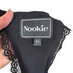 Nookie Sweet Life High Neck Cutout Lace Trim Pencil Midi Dress Black x Revolve Photo 8