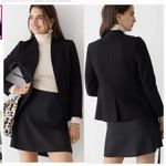 J.Crew  Black Going-Out Blazer in Stretch Twill Size 6 Photo 10