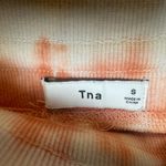 Aritzia TNA Women's Orange‎ Tie Dye Sweat Shorts Size Small Orange Photo 2