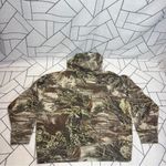 Cabela's Y2K Camo Hoodie Womens medium Green Advantage Max 1 Open Terrain Heart Photo 13