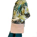 FALOR WOVEN NATURAL TAUPE LEATHER DETACHABLE CROSSBODY "LONDRA" BAG Tan Photo 7