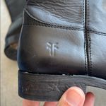 Frye Womens MELISSA BUTTON LUG TALL Vintage Black Riding Boots Sz 6B Leather ⬇️ Photo 2