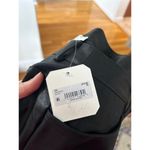 Altar'd State NWT Faux Leather Feather Trimmed Straight Leg Ankle Crop Pants Photo 2