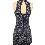 SM sequin lace floral cocktail dress Photo 3