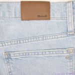 Madewell  Slim Demi-Boot Jeans in Bellmeade Wash, size‎ 29, NWT Photo 13