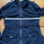 Hollister Navy Parka Size Large Photo 2
