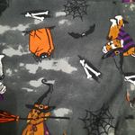 Time and Tru Halloween Leggings Size Medium (8/10) Gray Photo 2