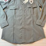 NWT - National Patrol - Men’s ACTS Security Officer Long Sleeve Uniform Shirt - Size 15/3. Photo 2