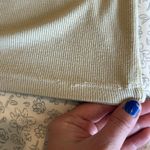 Set Active  Beige Ribbed Crop Top Size Extra Small XS Photo 7