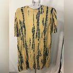Maurice's  Olive Navy Tie Dye Rayon‎ Kimono Flutter Sleeve medium Photo 4