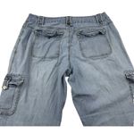 Vintage Gitano Baggy Cargo Jeans Size Size 18 (36") Skate Punk Denim 80s 90s Blue Photo 5