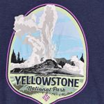 Columbia Yellowstone National Park Graphic T-Shirt Medium Photo 4