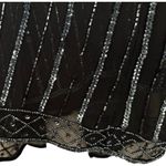 Vintage Beaded Cardigan and Tank Top Set by Patra Black Size 8 Photo 8