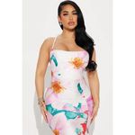 Iris Madison Floral Strappy Maxi Dress Size Medium Photo 1