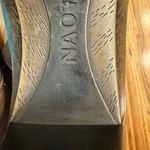 NAOT Dashing Pump Leather Mary Jane Heels Shoes Teal Brown 39 Hook & Loop size 8 Photo 7