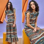 Hunter Bell  Zig Zag Hayward Dress Size Small NWT Photo 3