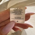 ALC Frank A.L.C Twist Front Mirren Mini‎ Dress Sz 8 White Photo 4