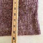 Abercrombie & Fitch Abercrombie Fitch Women's Hooded Cardigan Sweater Mauve Speckled Knit Size S Photo 5
