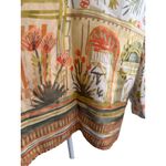 Sigrid Olsen  Collection 100% Silk Tropical Button Down Lightweight Blouse Sz 1X Photo 8