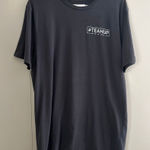 Abercrombie & Fitch #TEAMUP Graphic Tee | Soft Black Cotton T-Shirt | Size L Photo 0