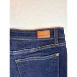 Judy Blue Wide Leg Cropped Stretch Jeans Dark Wash Raw Hem Size 15 32 Photo 10