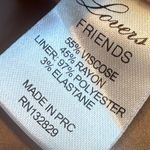 Lovers + Friends  Epiphany Shorts Romper Snake Print Flowy Lace Up Size Small Photo 11