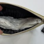 Victoria's Secret Black and Pink Card Holder with Gold Wristlet Photo 3