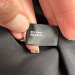 The Limited ‎ Black Halter Semi Formal Flowy Empire Waist LBD Dress Photo 7