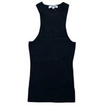 Madewell NWT Women's Black Signature Knit Cutaway Sweater Tank Top XXS Casual Photo 3