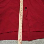 Fridaze Women'sā Red Linen Tunic Jacket Size M 3/4 Sleeve Button Front Peter Pan Size M Photo 5