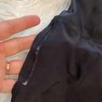 Athleta  Shorts size S inseam 3” waist 30” flat elastic color black small pocket Photo 3