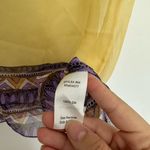 CAbi  Women's XS Multi-Colored Silk Long Tunic Sheer Blouse Shift Dress Cover Up Photo 4