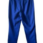 St. John  Cobalt Blue Flat Waist Cotton Stretch Capri Cropped Pants Size 4 Photo 2
