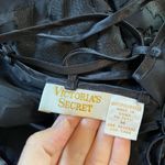 Victoria's Secret [Victoria Secret] Vintage Black Sheer Bodysuit Teddy- Size M Photo 7