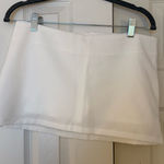 white mini skirt Size M Photo 0