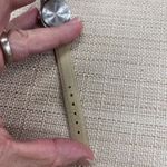 Calvin Hill Ladies Quartz Watch 34mm Round Silver Brown Faux Leather SKU 424 Photo 4