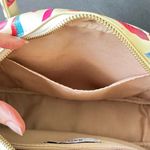 JustFab Floral MultiFloral Cream Crossbody Sachel Handbag Photo 6