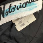 Vintage Notorious Dress Whimsigoth Witchy Glam Black Ruched Draped Corset XS Photo 8