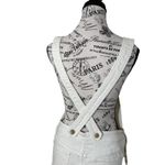 Pilcro and the Letterpress Anthropologie    Overalls Women's S26 Cream Denim Photo 4