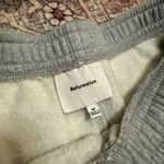 Reformation  Organic Cotton  Joggers Sweatpants Women's Size M Grey Photo 3