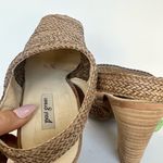 Paul Green The Lovely Sandals in Woven Tan Brown Leather Photo 8