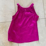 The Limited  Hot Pink Tie Halter Blouse Sz Small Photo 0