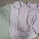 BeachLunchLounge Lot Of 3 Women's Sleeveless Blouses Small Blue/Green Photo 0