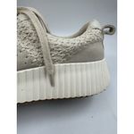 Dolce Vita Nicona Lace Up Low Top Sneakers Women's 10 Sandstone Knit Round Toe Photo 13