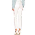 MOTHER HIGH WAISTED RIDER ANKLE Fairest Of Them All White Size 28 Photo 4