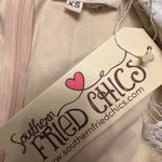 Southern Fried Chic Wedding Style Boho Lace Long Sleeve Dress in Cream Sz XS NWT Photo 4