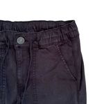 American Eagle stretch black denim jeans pockets drawstring waist casual basic Photo 1